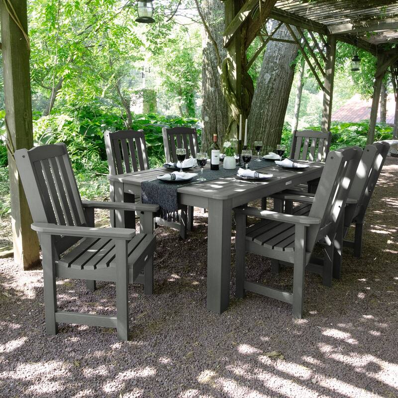 HIGHWOOD 7-Piece Outdoor Dining Set - 42" x 72" Table, Dining-height