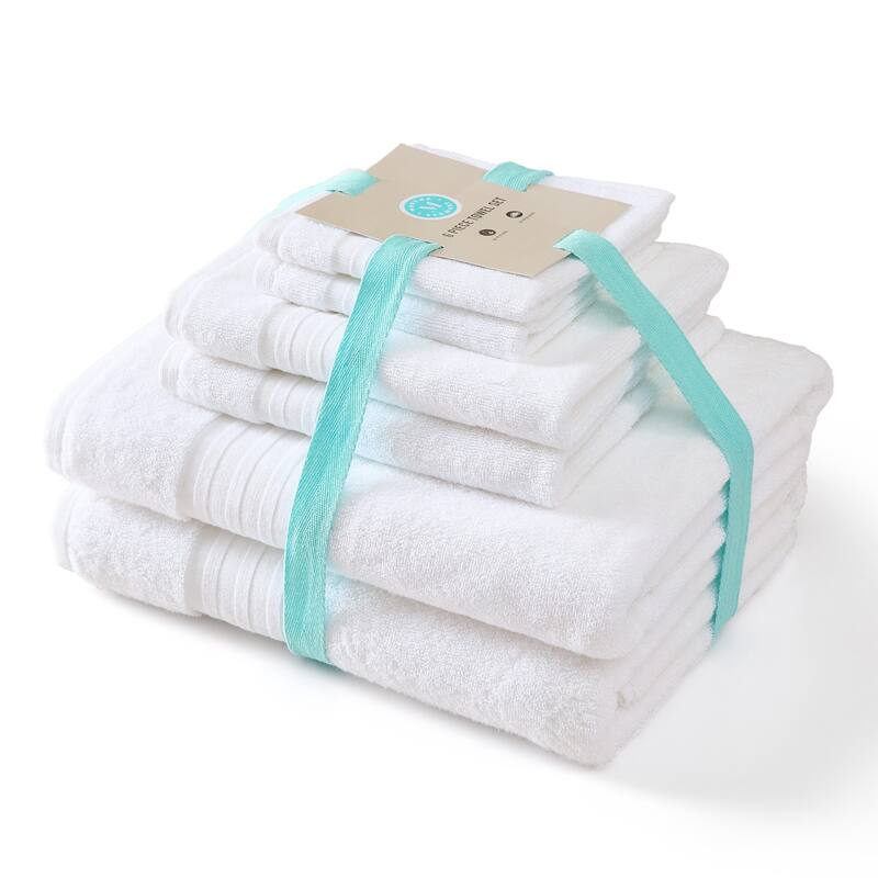 Martha Stewart Skyland Manor Cotton 6 Piece Towel Set - 6 Piece