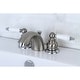 preview thumbnail 10 of 15, Kingston Brass Victorian Mini-Widespread Bathroom Faucet with Pop-Up