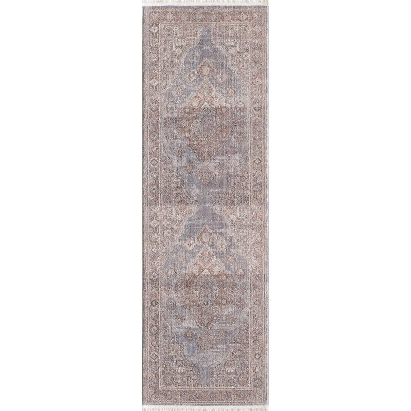 Domani Andrews Rustic Moroccan Area Rug - 2'7" x 8' Runner