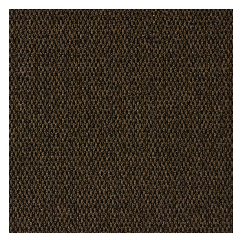 Foss Floors ModMat Hobnail 18"x18" Peel and Stick Indoor/Outdoor Carpet Tiles 10/box - Mahogany - 18" x 18"
