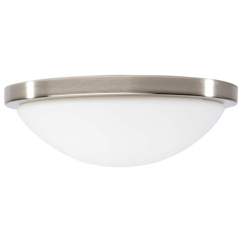 Nuvo Lighting 62/1842 Button 11" 1 Light Wide LED Flush Mount Bowl