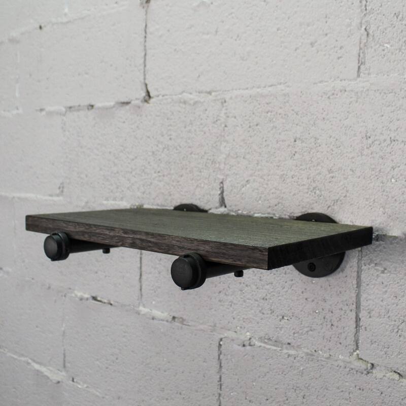 Somerville Farmhouse Industrial Wall Shelf