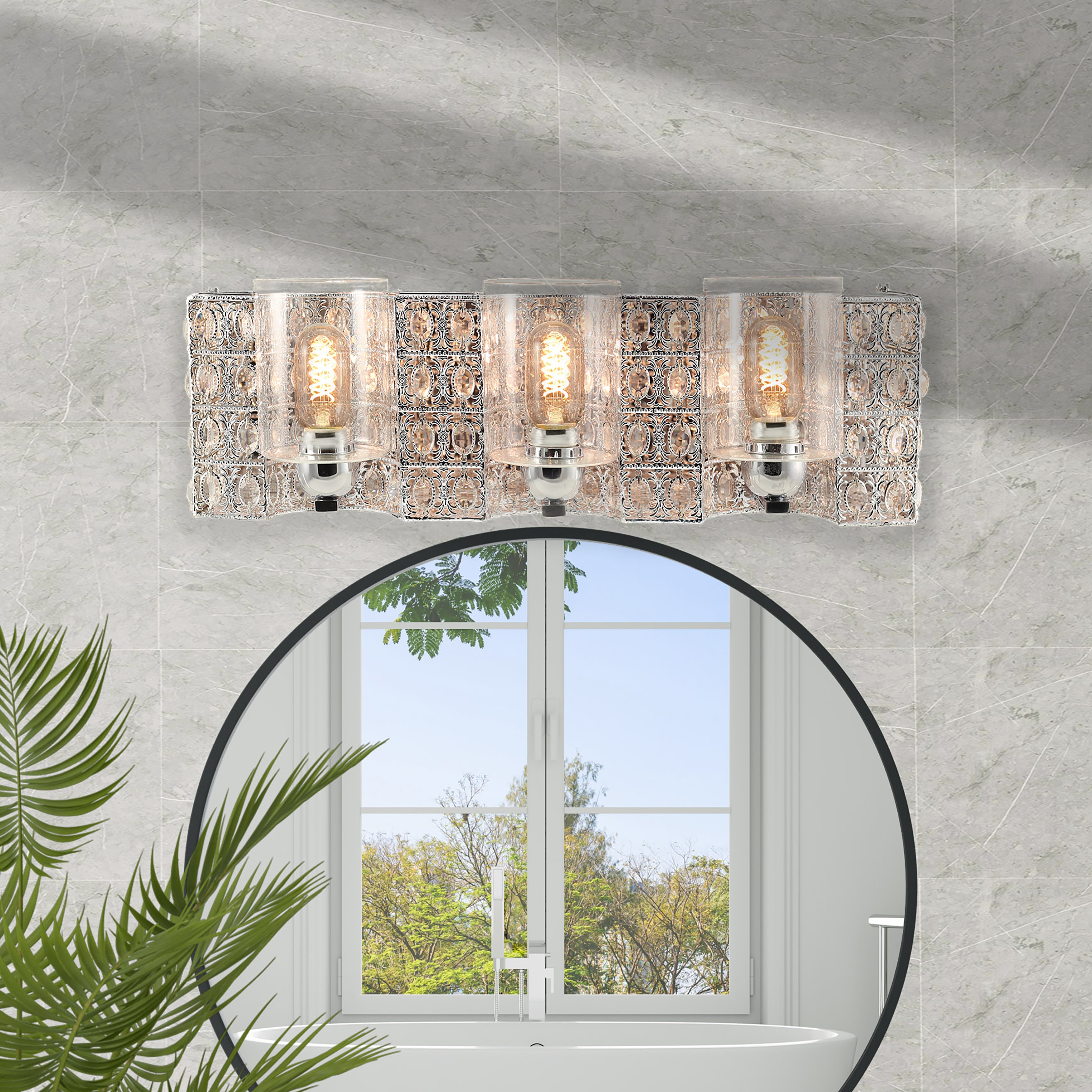 Crystal vanity light bar shop