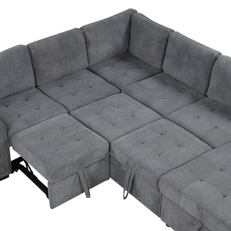 107.5inch U-shaped Sofa Sectional Sofa