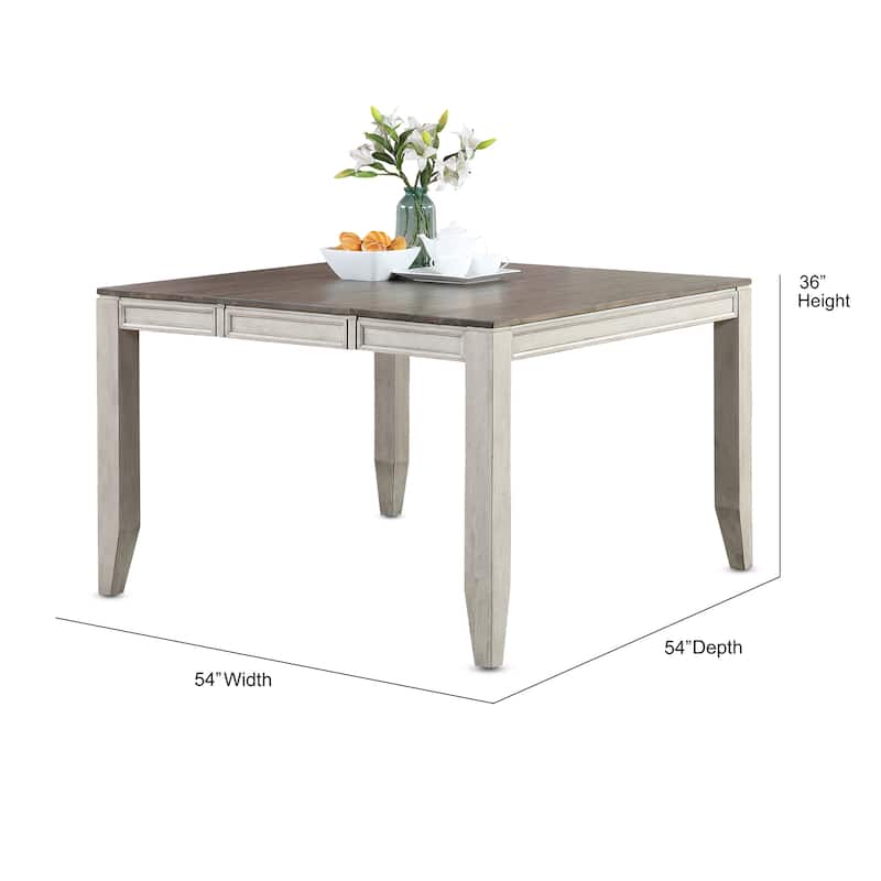 Steve Silver Aldrich Two-tone 7-piece Counter Dining Set