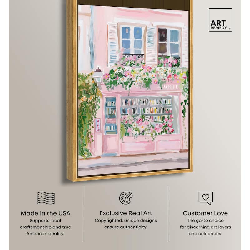 Little Magazine Store Canvas by Art Remedy