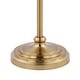 preview thumbnail 7 of 6, Aveiro 62.5" Classic Iron LED Floor Lamp, Transitional Gold with Blue and White by JONATHAN Y
