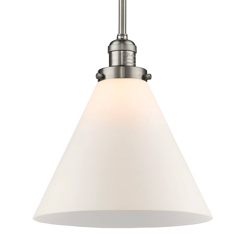 Innovations Lighting Large Cone Single Light 8" Wide Mini Pendant with