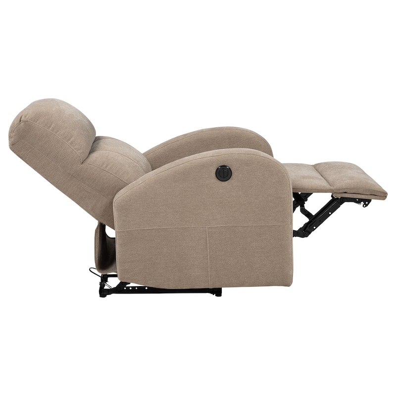 Grant Fabric Upholstered Power Recliner Chair