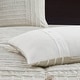preview thumbnail 58 of 89, Madison Park Signature Essence Oversized Cotton Clipped Jacquard Comforter Set with Euro Shams and Throw Pillows