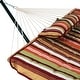 preview thumbnail 59 of 71, Sunnydaze Rope Hammock with 12-Foot Stand, Hammock Pad & Pillow
