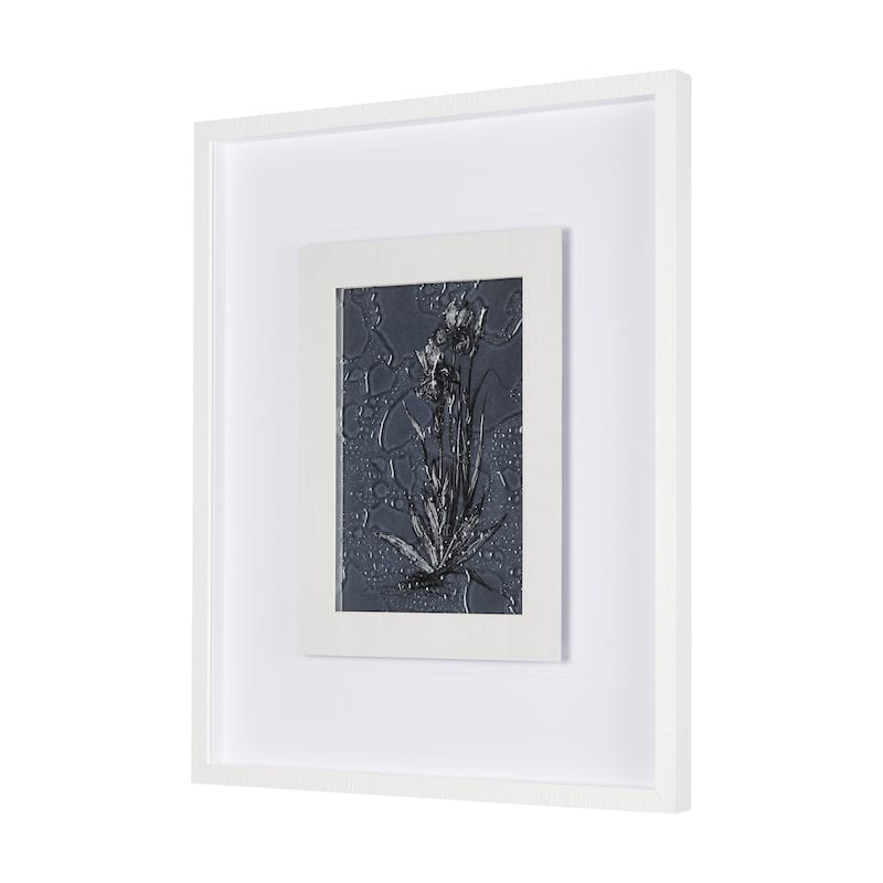 Botanical Sketches IV (Blue) Framed Art Print