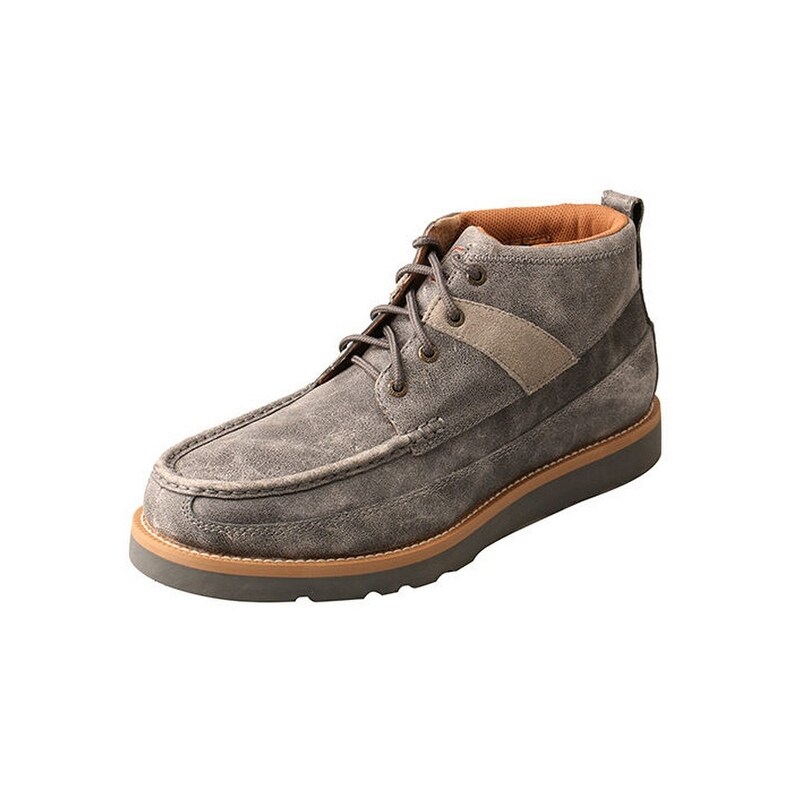 Shop Black Friday Deals On Twisted X Casual Shoes Mens Wedge Sole Lace Up Oxford Gray Overstock 26427672