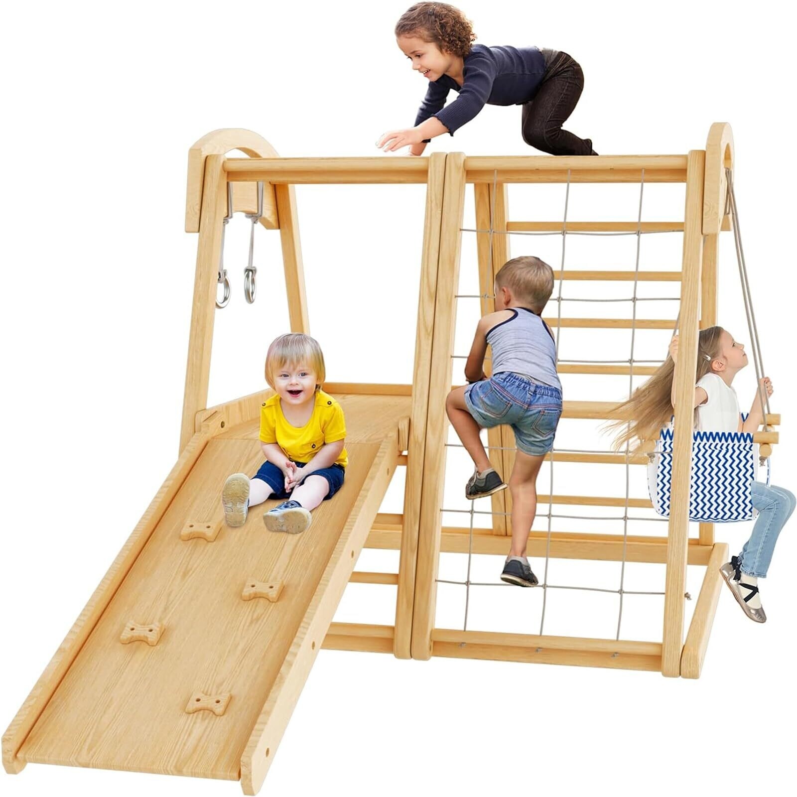 8 in 1 Indoor Kids Playground Jungle Gym Toys Bed Bath Beyond 40432792