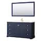 Option Dark Blue / Giotto Quartz Top / Brushed Gold