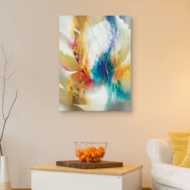Scented Flicker by K. Nari Canvas Art Print