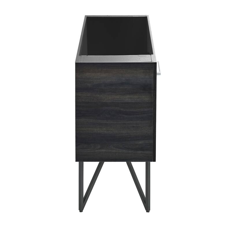 Annecy 48 Black Walnut Bathroom Vanity Cabinet Only (Sm-Bv224)