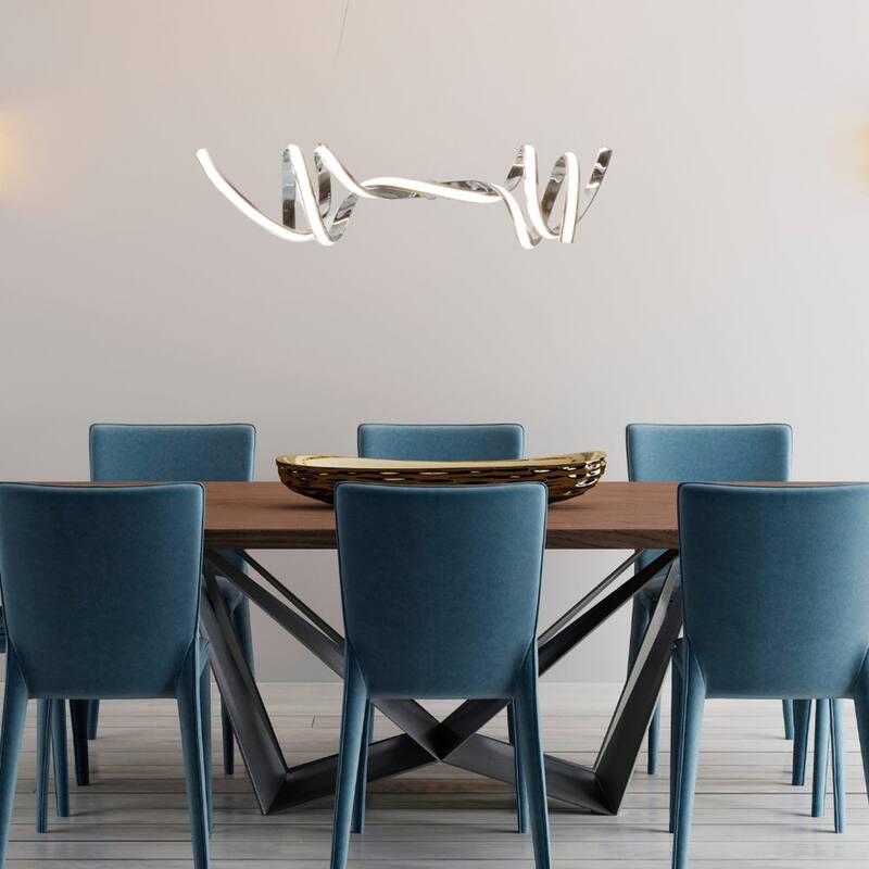Munich Integrated LED Dimmable Chandelier with Smart Dimmer Included