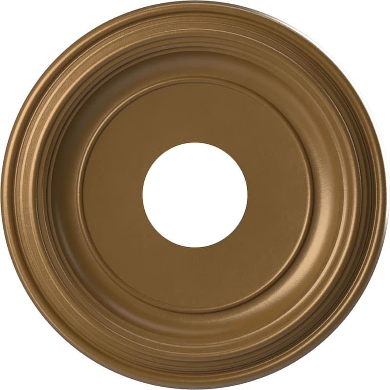 3 1/2" Inside Diameter - Traditional Thermoformed PVC Ceiling Medallion