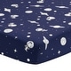 preview thumbnail 4 of 5, Bedtime Originals Astronaut Snoopy 5-Piece Navy/Blue Space Toddler Bedding Set