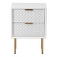 preview thumbnail 17 of 24, COZAYH Contemporary Spacious Drawer Nightstand Side Table, Modern Storage,Clean-Lined Transitional Style