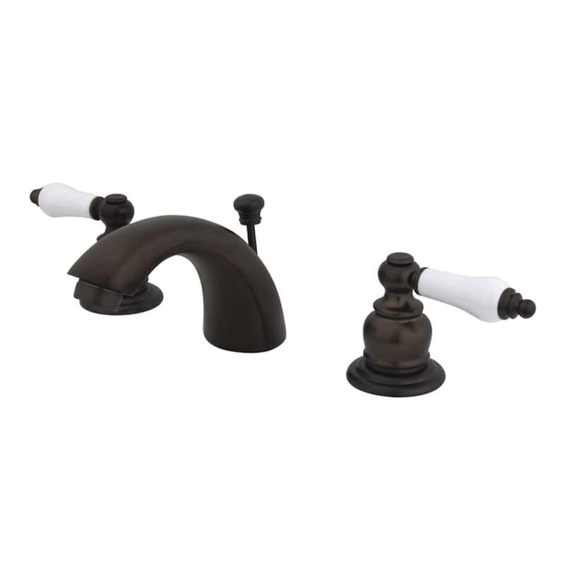 Victorian Mini-Widespread Bathroom Faucet - Oil Rubbed Bronze