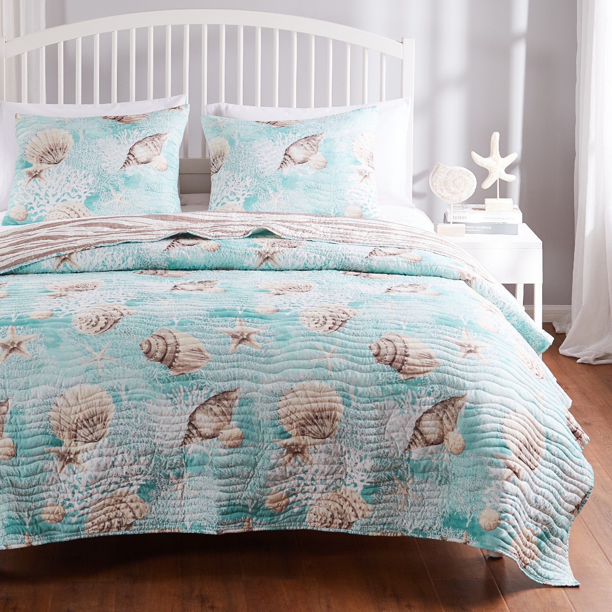 Society6 Ombre Waves in Teal by Aeva on Pillow Sham Microfiber Polyester Standard Set of 2 Society6 Ombre Waves in Teal by Aeva on Pillow Sham Microfiber Polyester Standard Set of 2