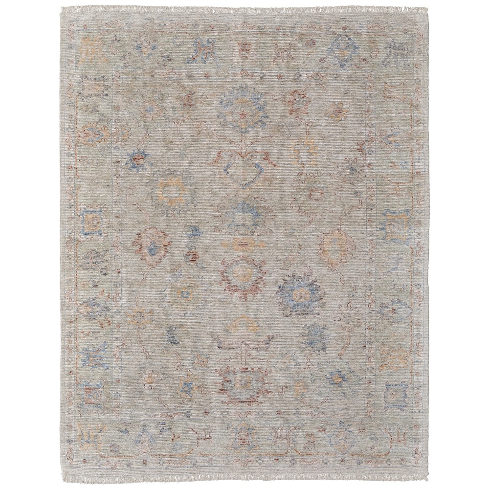 Grand Bazaar Ramey Hand Woven Floral & Botanical Transitional Area Rug