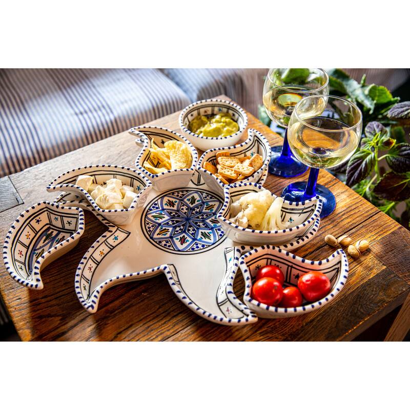 Large Star Set & Serving Platter