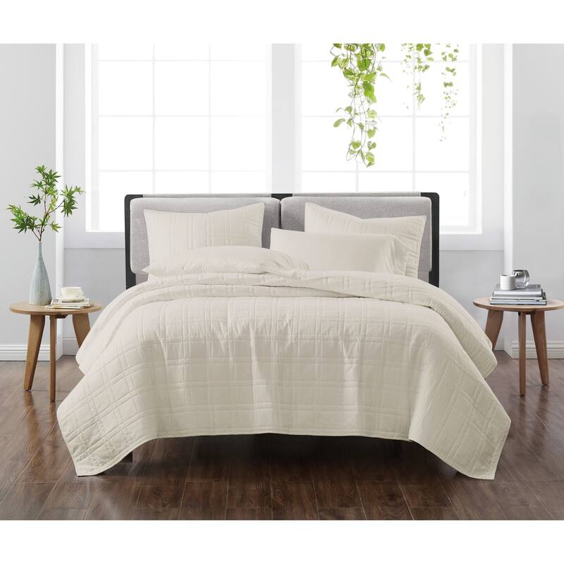 Cannon Heritage Solid 3 Piece Quilt Set