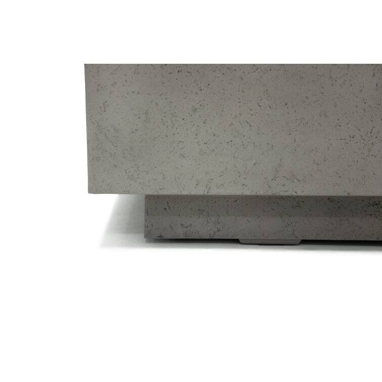AMS Fireplace Madison Travertine Fire Pit Bundle - 60" x 32" x 17"