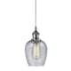 Option Brushed Satin Nickel / Clear Spiral Fluted