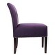 preview thumbnail 16 of 51, Samantha Indoor Living Room Velvet Slipper Chair by Sole Designs