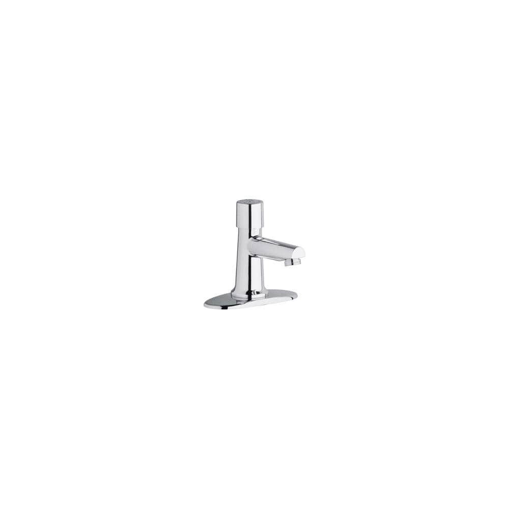 Chicago Faucets Single Supply Hot / Cold Water Basin Faucet with Self