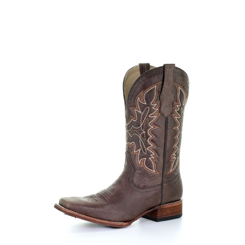 leather sole western boots