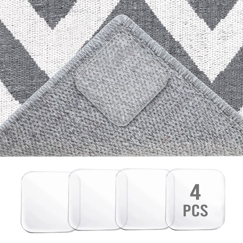 Sussexhome Heavy Duty Ultra Thin Non Slip Washable Cotton Indoor Rug - 2' x 3'