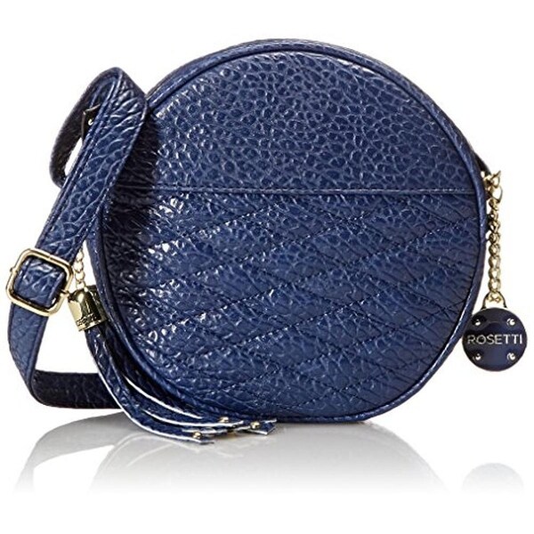 Rosetti Womens Liberty Crossbody Handbag Faux Leather Round - MEDIUM
