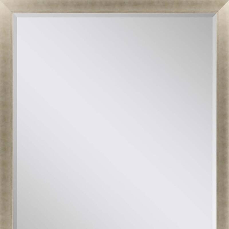 HomeRoots 53" Gold Accent Mirror - 41.00 in. x 53.00 in. x 2.00 in.