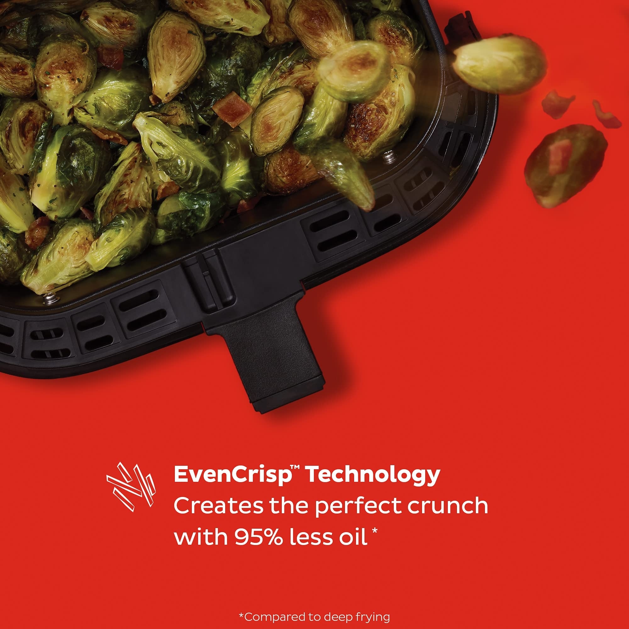 Pot Vortex Plus 6 Quart Air Fryer Oven Quiet Cooking the Makers of Pot with ClearCook Cooking Window Digital Touchscreen