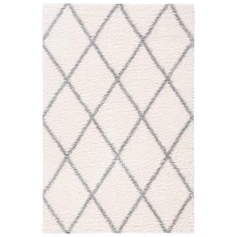 SAFAVIEH Parma Shag Sinda Trellis 1.2-inch Thick Rug