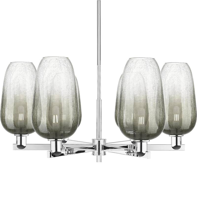 Innovations Lighting 716-6CR-17-24 Brookhaven Flute Chandelier