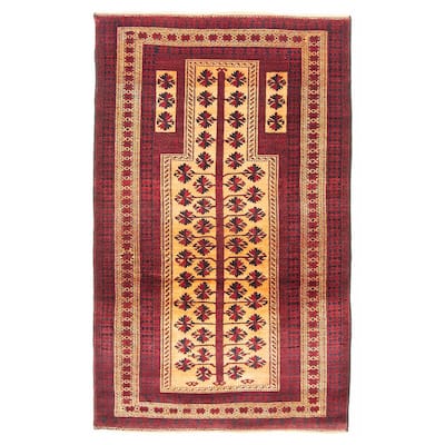 Teimani Brown Rug 3'0" x 5'0" - 3'0 x 5'0