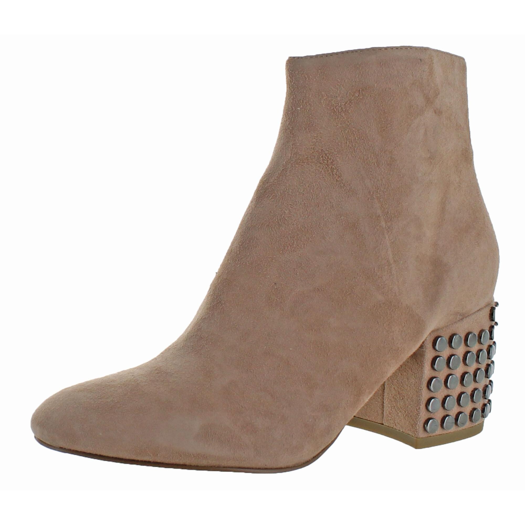 suede studded boots