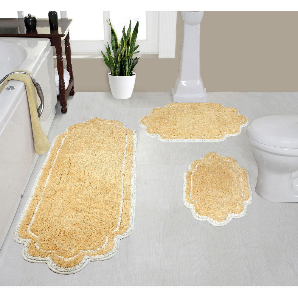 Yellow deals bath rugs