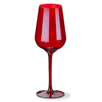 Celebration All Purpose Red Wine Glass - 14oz Drinkware for Christmas & Bar - Hand Wash Only, 3.25" x 3.25" x 9"