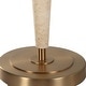 preview thumbnail 6 of 4, Uttermost Palu Travertine Table Lamp - 38"H,   Shade 11"H x 16"Dia.