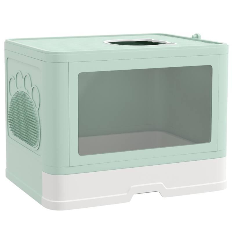 Fully Enclosed Cat Litter Box - 19" L x 15" W x 14.25" H