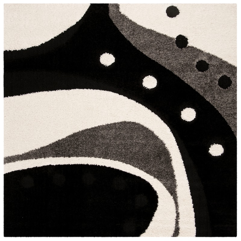 SAFAVIEH Florida Shag Wakaba Abstract 1.2-inch Thick Rug