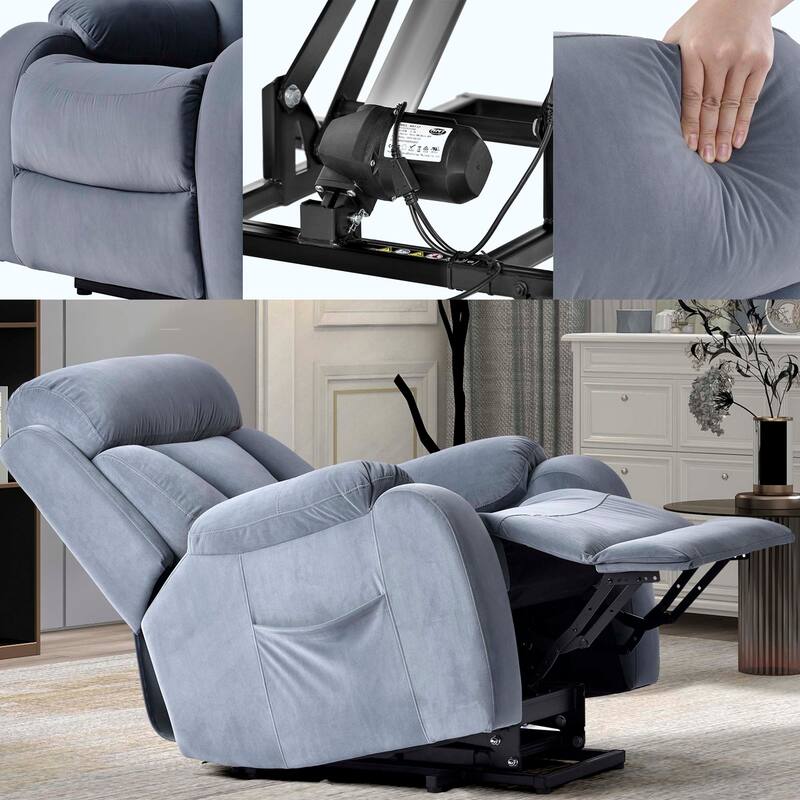 Lift Chair Recliner for Elderly,Power Remote Control Recliner Sofa